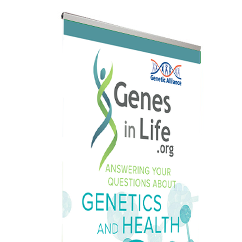 Create a conference poster for Genetic Alliance! Design by Craig Steel