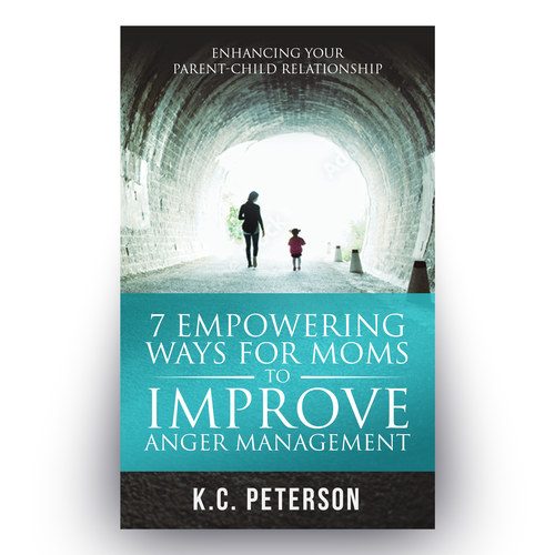 "A Powerful Book Cover Connecting to Moms with Anger Management Issues" Design by Hisna