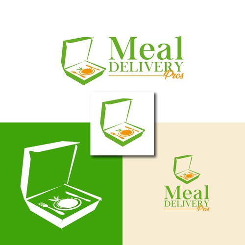 Simple Logo for Meal Delivery Pros (Quick and Easy With Colors Chosen) Design by line2code