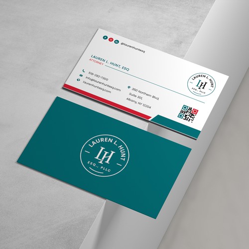 Design business cards and letterhead for a modern law firm Design by Saman Osama