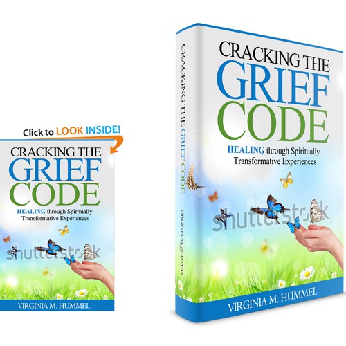 Create an intriguing paperback cover for Cracking the Grief Code Design by ArtSpark