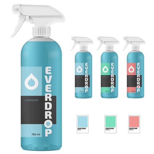 Premium Spray Bottle and Packaging for Cleaning Supplies-ontwerp door gs-designs