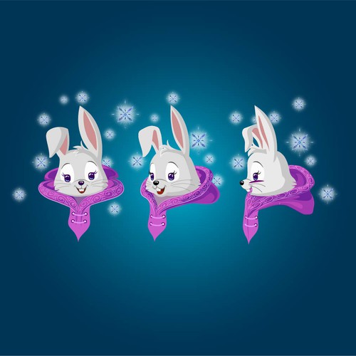 Cloak-Wearing Bunny Character (Vector) for Children's Book! Design von CoolCreator