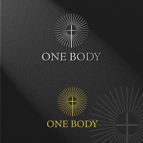 Design a logo for One Body Software showing inter-church community in the One Body of Christ. Design by Ladoblede
