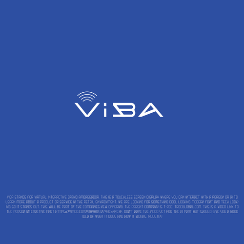 VIBA Logo Design Design by unique72