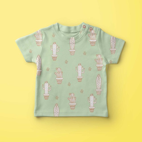 Illustrations to print onto a baby clothing- onesie, nursing cover, headbands, leggings..etc Design by diMo