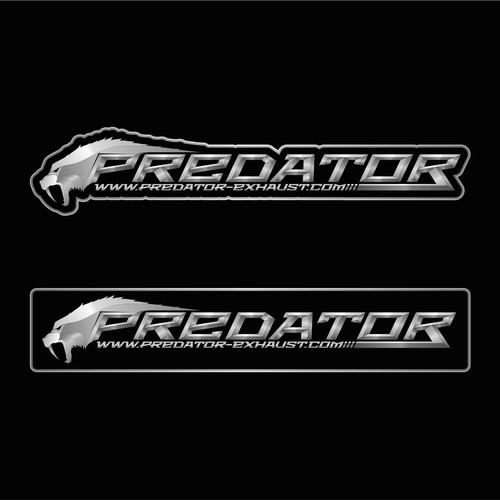 Aggressive Logo Design for an Motorcycle Exhaust (Predator) Design by Anta Design