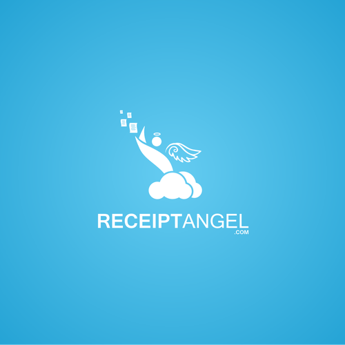 logo for RECEIPTANGEL.COM Design by shein abe
