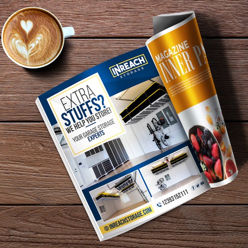 Full Page Magazine ad for Home Remodeling + Additional design consulting work Design by FuturisticBug