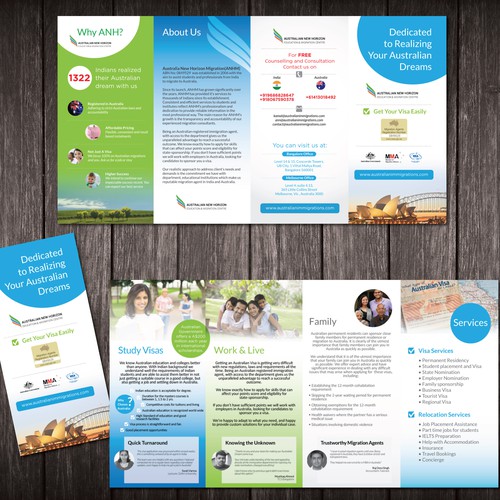 CREATE AN INSPIRING BROCHURE FOR IMMIGRATION

 Ontwerp door archandart