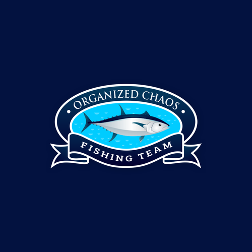 Create a logo for a offshore fishing team Organized Chaos Logo