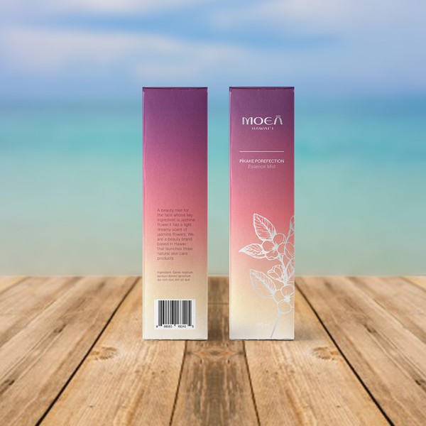 Design by Mélissa Lacoste titled "Packaging Parfum"