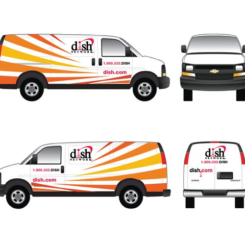 V&S 002 ~ REDESIGN THE DISH NETWORK INSTALLATION FLEET デザイン by ulahts