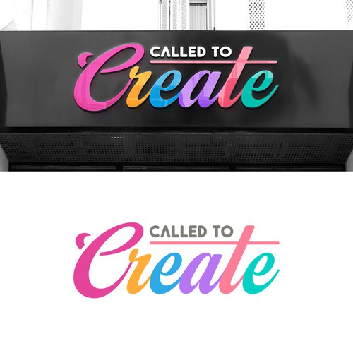 Design di "Called to Create" Logo Design di bbsharkart&designs