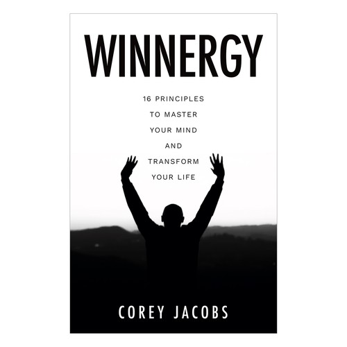 Design a sleek book cover for a man who wants to transform your mind and life! Design by Kukira Design