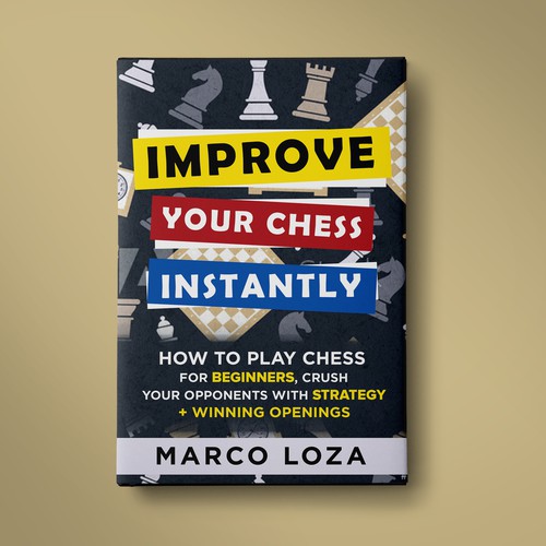 Awesome Chess Cover for Beginners Design by Jasmine'