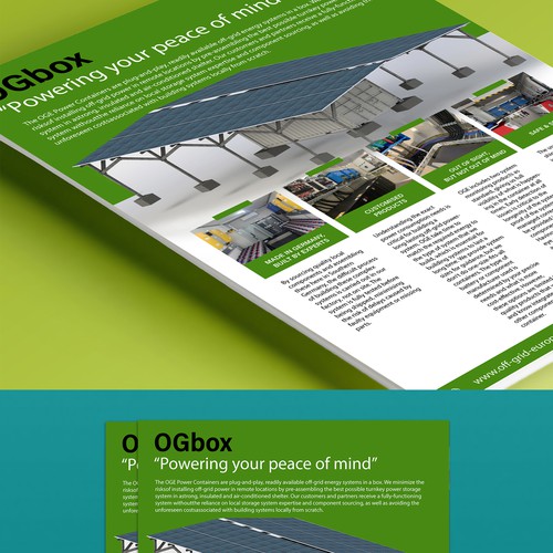 Promotional flyer Design by Maria Sideris