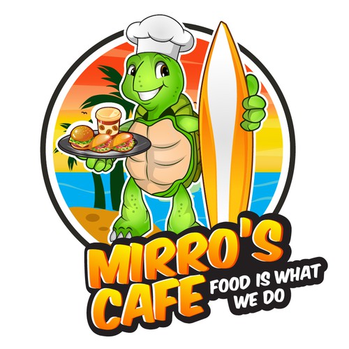 Creative_nick96さんのDesign a vibrant logo for an awesome beach cafeデザイン