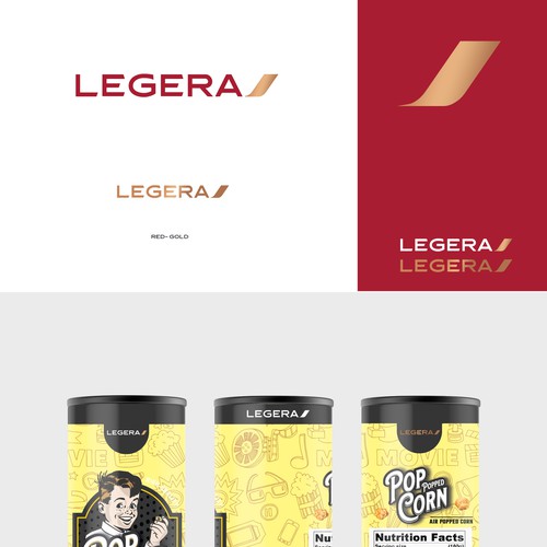 Logos Project - LEGERA - confectionary &  cereals category Design by Bea1990