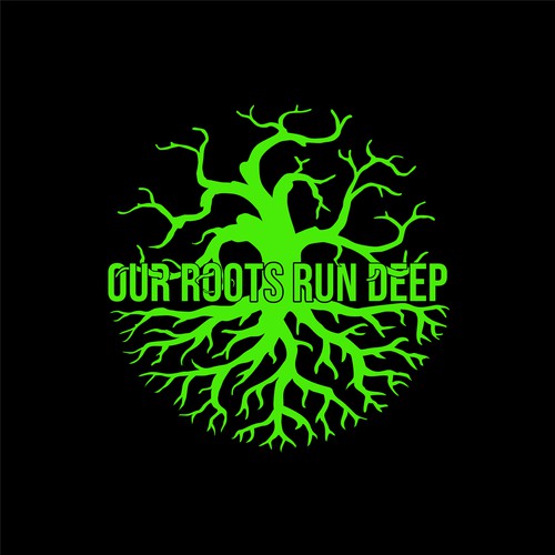 Our Roots Run Deep Illustration Design by Ardhidesign