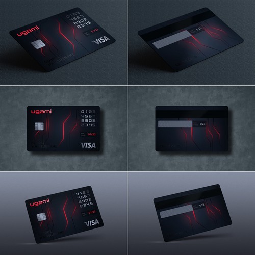 Credit Card design Design by georgedesigner