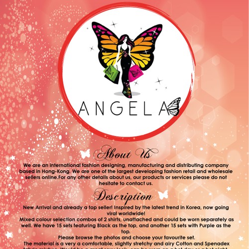 Help Angela Fashion  with a new banner ad Réalisé par Design Luxe