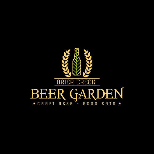 Create a logo for BRIER CREEK BEER GARDEN Logo design contest