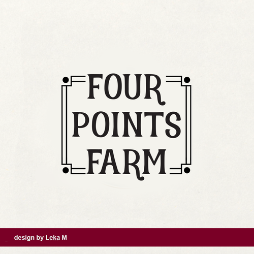 Eye catching logo for a sustainable livestock farm Design by leka m