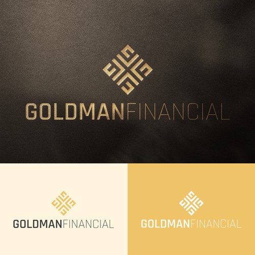 Goldman Logo Design by PearlMoonDesignCo