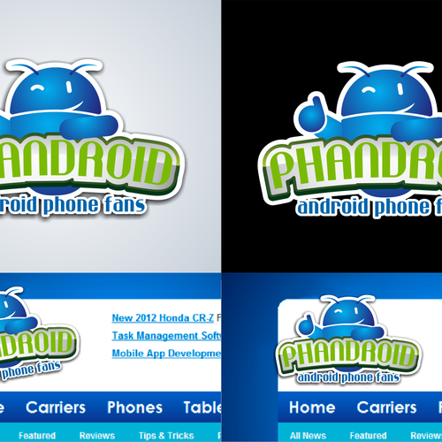 Phandroid needs a new logo Ontwerp door Skuldgi