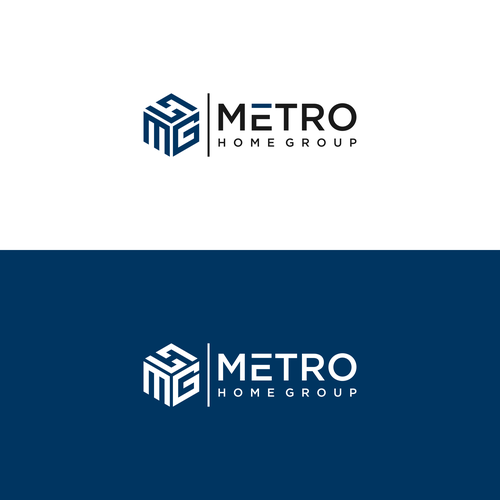 Metro Home Group Real Estate Team Logo Diseño de MaroUkoru