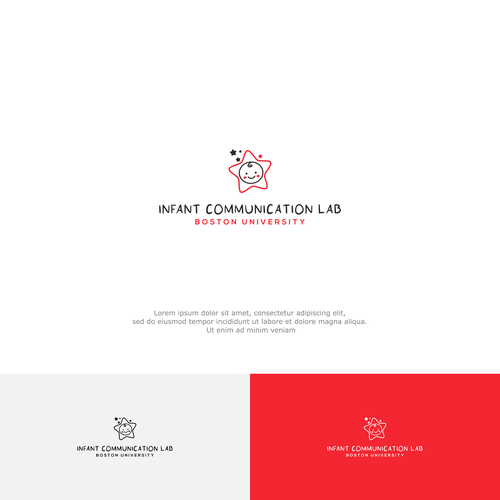 design a cute and fun logo for a baby research lab! Design by AjiCahyaF