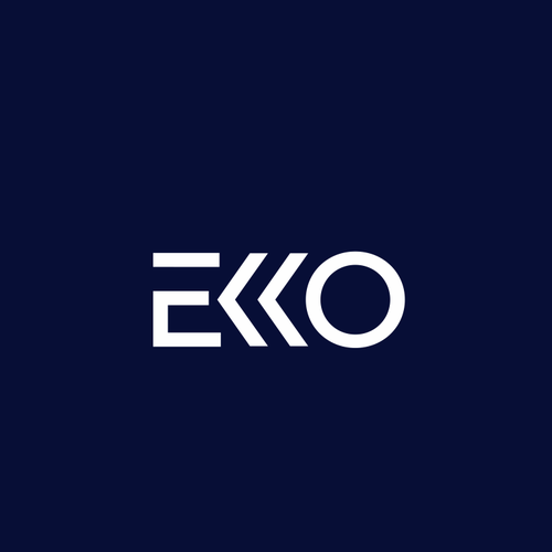 SIMPLE LOGO - ekko Letters then dm after Design by JANTUNGHATI