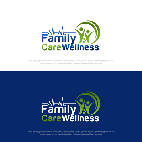 Family Care Wellness logo to appear similar to the attached Family Care Clinic logo Design by Dyne Creative