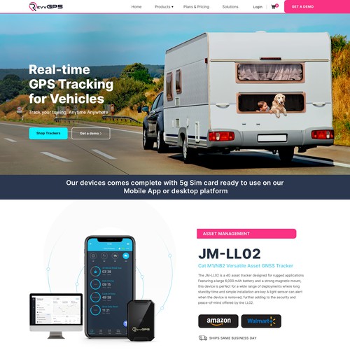 Sleek, cutting-Edge design ECommerce site focusing on traffic from Amazon sales Design by Aj3664