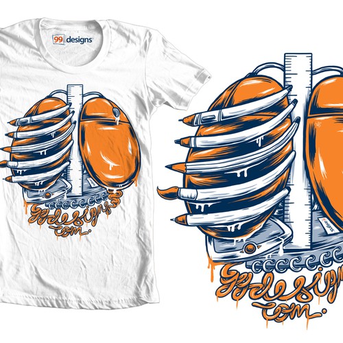 Design di Create 99designs' Next Iconic Community T-shirt di 5PANELS