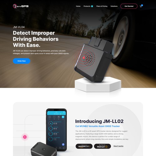 Sleek, cutting-Edge design ECommerce site focusing on traffic from Amazon sales Design by Aj3664