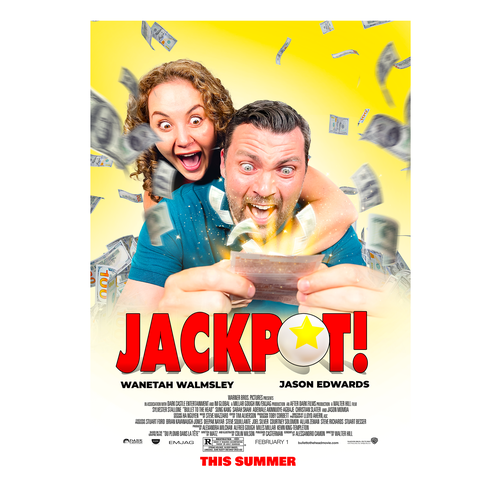 JACKPOT! The Comedy Short Film Poster Design Challenge" Design by DC Designs SL