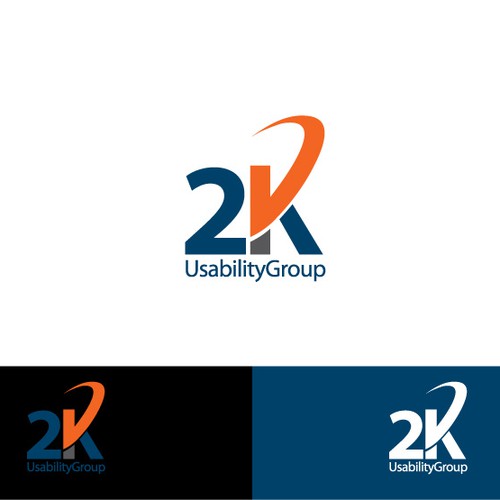 2K Usability Group Logo: Simple, Clean Diseño de sotopakmargo