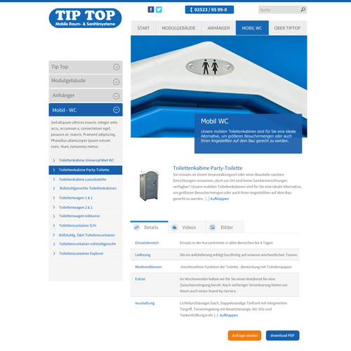 Proposta di design per un contest della categoria Design di sito web realizzata da malzi.