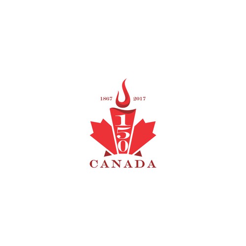 Community contest: Design Canada’s 150th birthday logo! Design by JBN