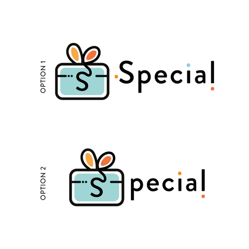 Logo for a special gift giving community Design by roxirolls