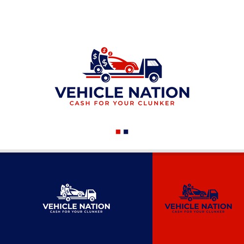 Diseño de Vehicle Nation Seeks Logo For Junk Car Business. de StudioJack