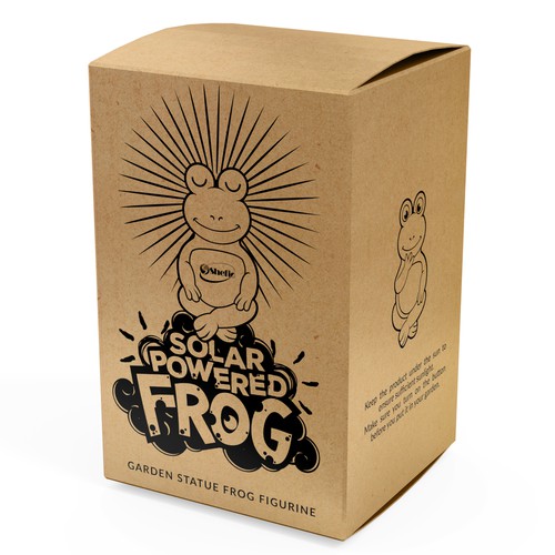 Create a creative box design for Solar Frog Design by interaksi