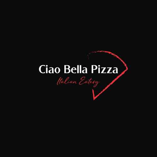 Ciao Bella Pizza Logo Design réalisé par desi9nart