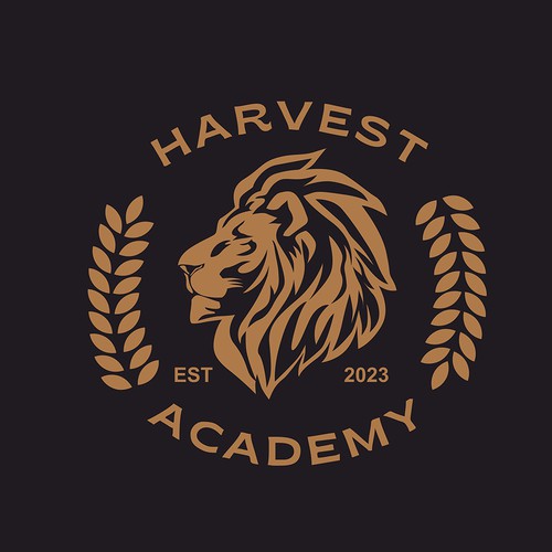 Harvest Academy Lions Mascot Design by epu