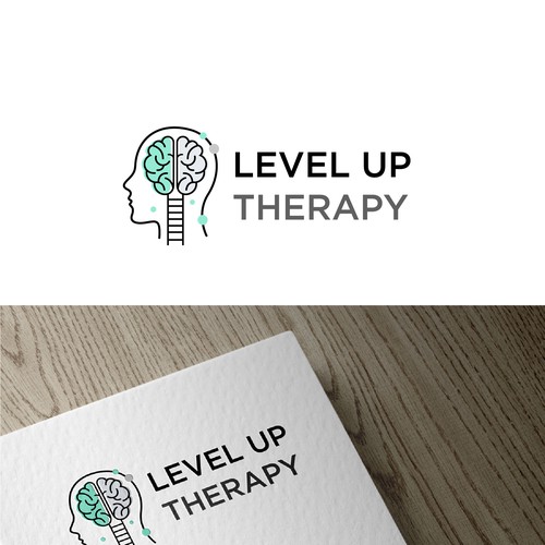 Gamer-inspired logo for mental health practice Design by smitadesign