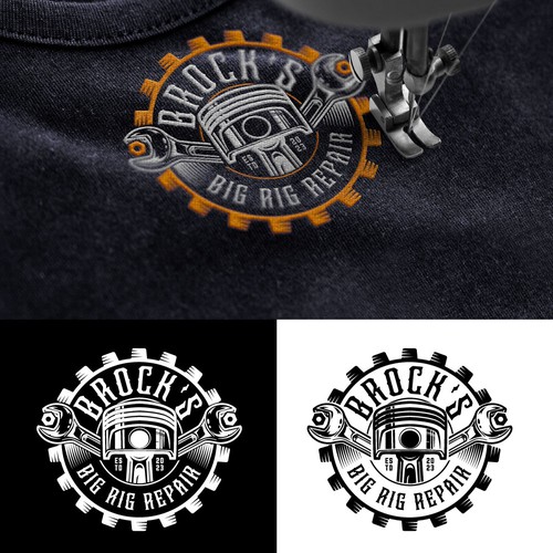 Killer Logo for Mobile Diesel Repair Design by AlarArtStudio™