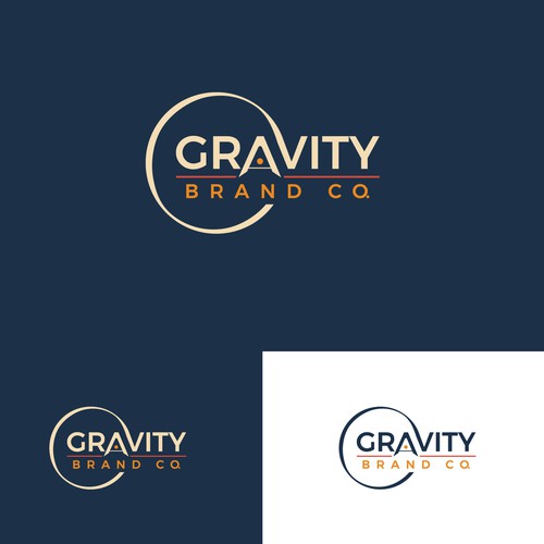 Logo for Gravity Brand Co. Design by websmartusa