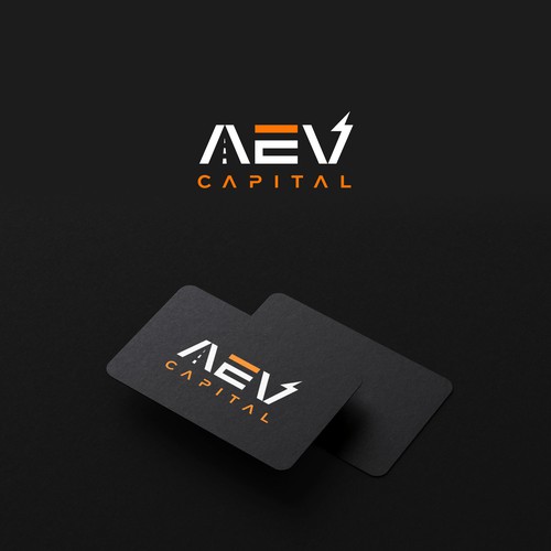 Fintech Autonomous Electric Vehicle (AEV) LOGO Design by HueblendStudios